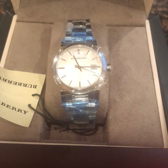 Burberry stainless steel watch
